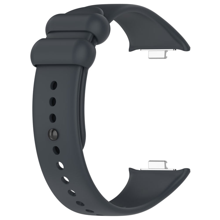 Silikone Universal Rem passer til Xiaomi Band 8 Pro / Xiaomi Redmi Watch 4 - Sølv#serie_3