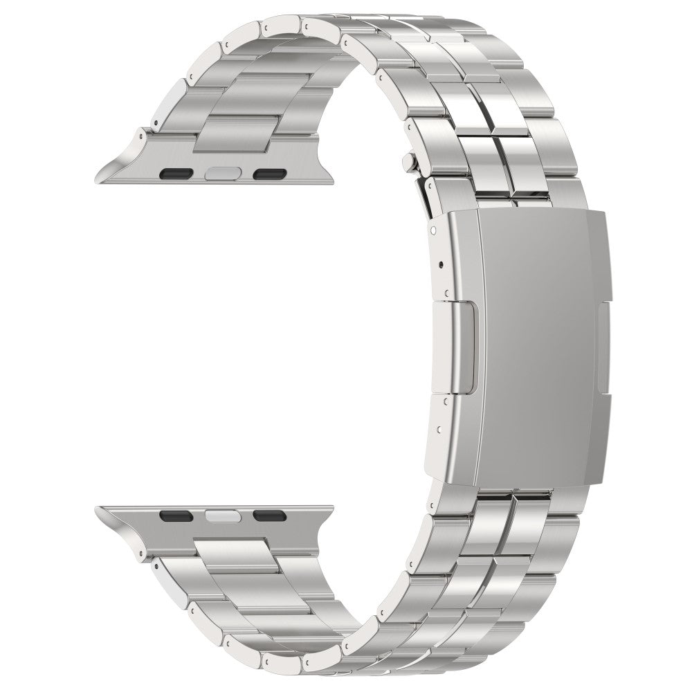 Mega Kønt Metal Universal Rem passer til Apple Smartwatch - Sølv#serie_4