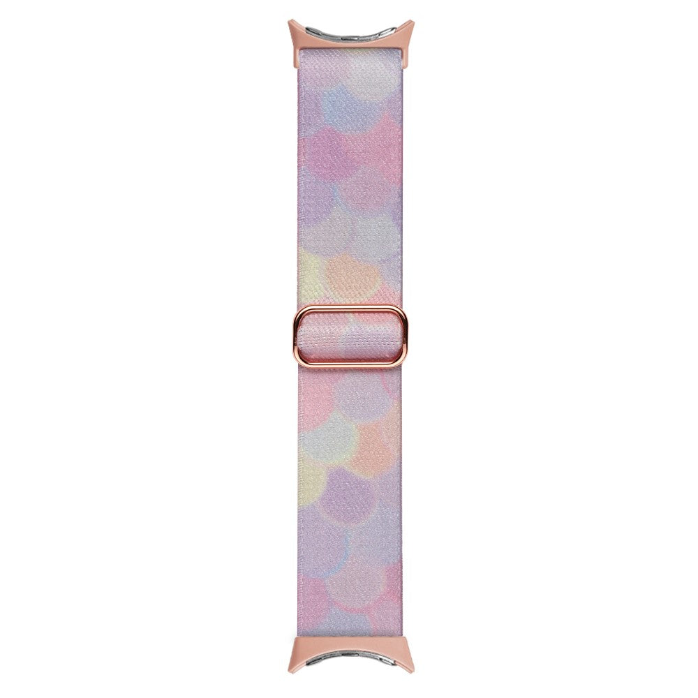 Nylon Universal Rem passer til Google Pixel Watch / Google Pixel Watch 2 - Pink#serie_4