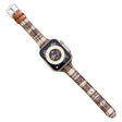 Apple Watch Series 41mm / 40mm / 38mm Woolen Watch Band - Coffee / White