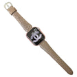 Apple Watch Series 41mm / 40mm / 38mm Cowhide Leather Watch Band - Light Brown