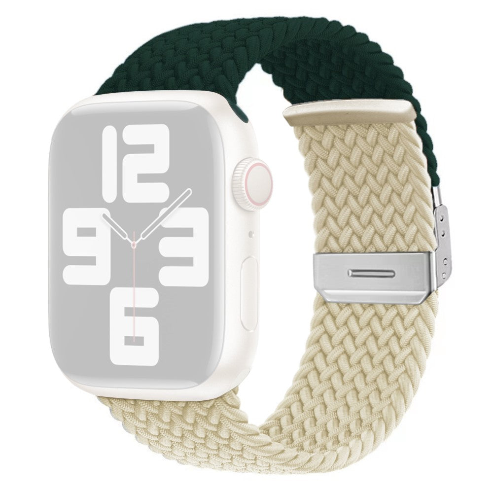 Meget Fint Nylon Universal Rem passer til Apple Smartwatch - Brun#serie_5