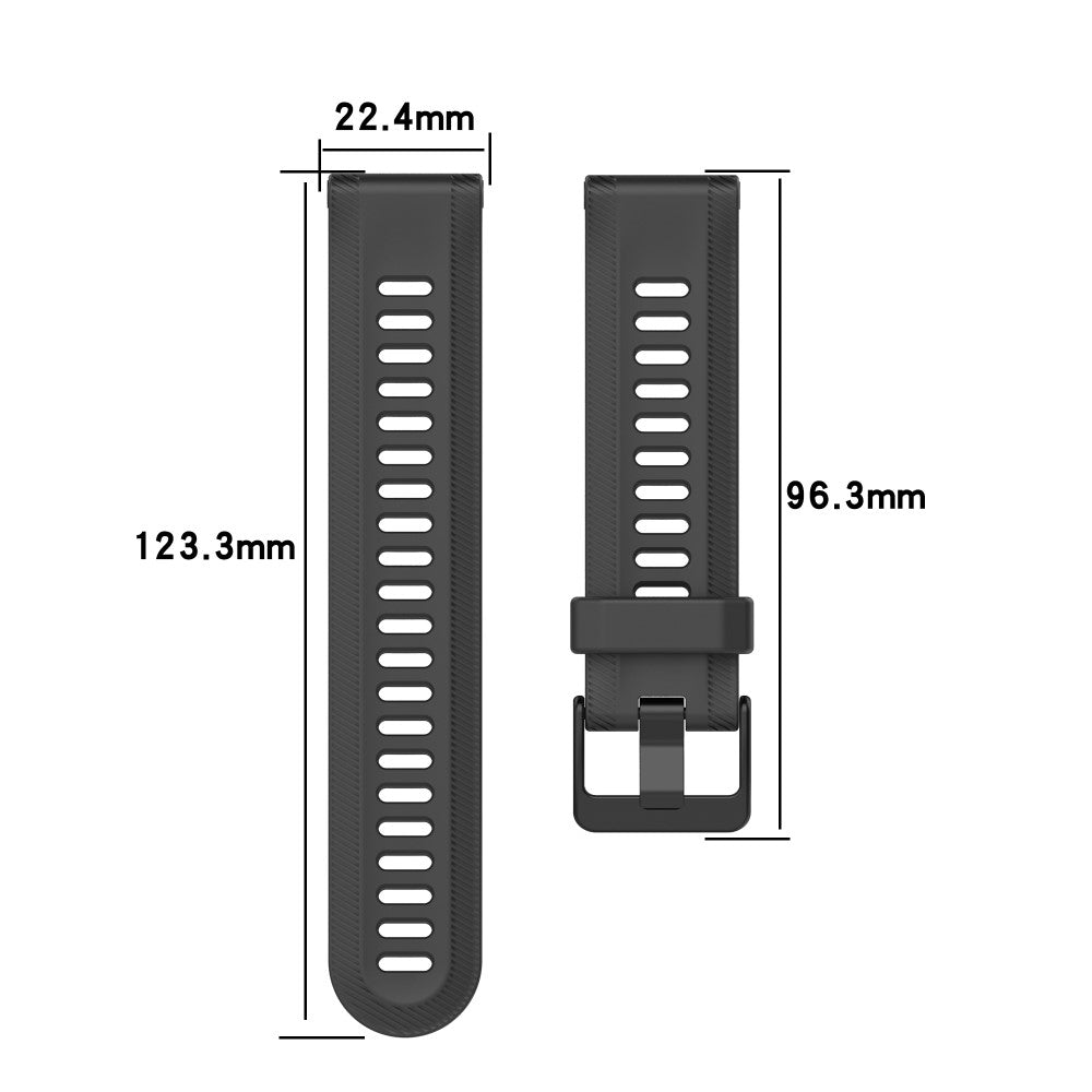 Garmin Forerunner 955 Silicone Watch Band Soft Sport Strap - Coffee#serie_5