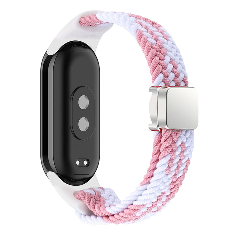 Vildt Godt Nylon Rem passer til Xiaomi Smart Band 8 - Pink#serie_5