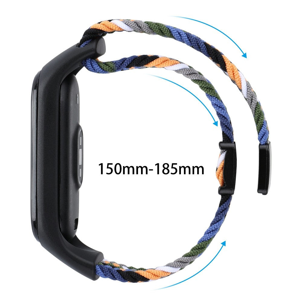 Vildt Godt Nylon Rem passer til Xiaomi Smart Band 8 - Pink#serie_5