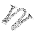 Apple Watch Series 41mm - 40mm - 38mm Universal Stainless Steel Bracelet Strap