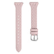 Huami Amazfit Youth Edition 20mm Watchband Top-Layer Cow Leather Watch Strap - Apricot