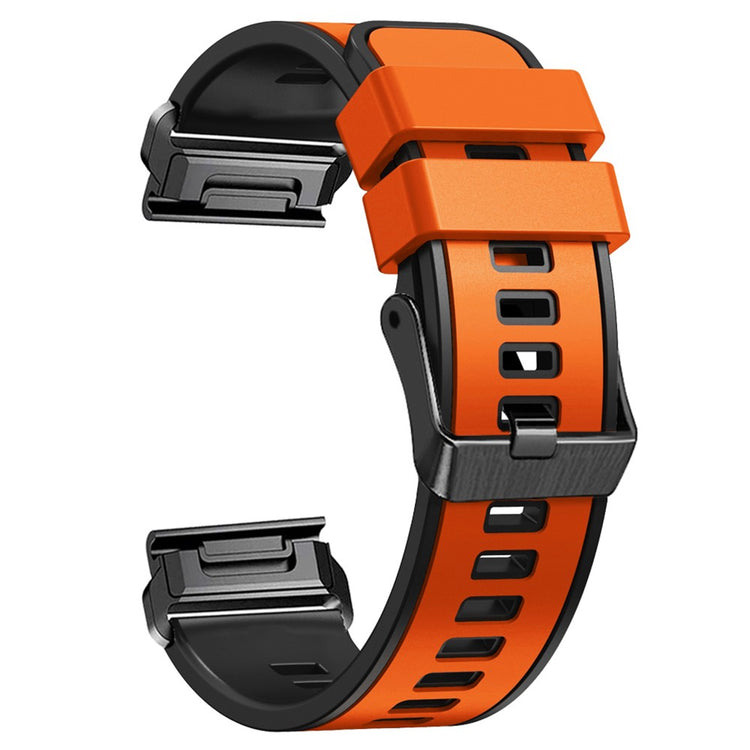 Vildt Rart Silikone Universal Rem passer til Garmin Smartwatch - Orange#serie_1