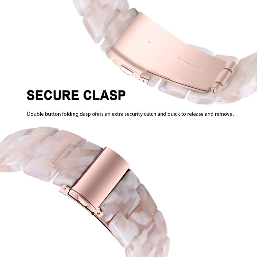 Mega Nydelig Plastik Rem passer til Donerton Smart Watch - Pink#serie_8