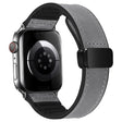 Apple Watch Series 41mm - 40mm - 38mm Universal Magnetic Genuine Cow Leather Strap