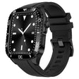 Apple Watch Series 49mm - 45mm - 44mm - 42mm Universal Scratch Resistant Strap with Stainless Steel Watch Case