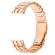 Xiaomi Redmi Watch 4 Wrist Bracelet Metal Watch Strap Rhinestone Decor Band - Rose Gold