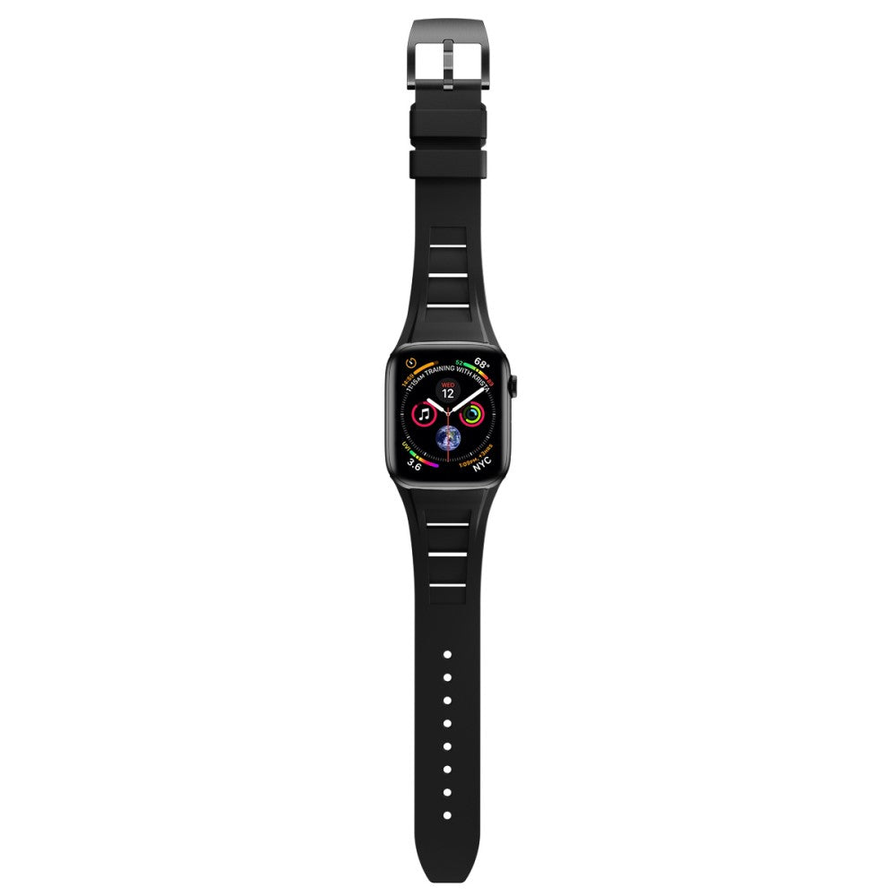 Eminent Apple Smartwatch Silicone Universel Strap - Black#serie_1