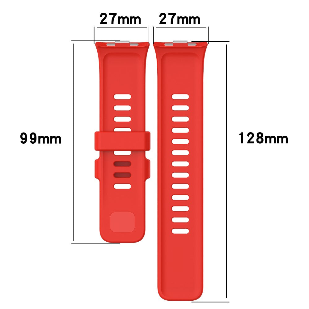 Xiaomi Smart Band 8 Pro / Xiaomi Redmi Watch 4 Silicone Universel Strap - Red#serie_7