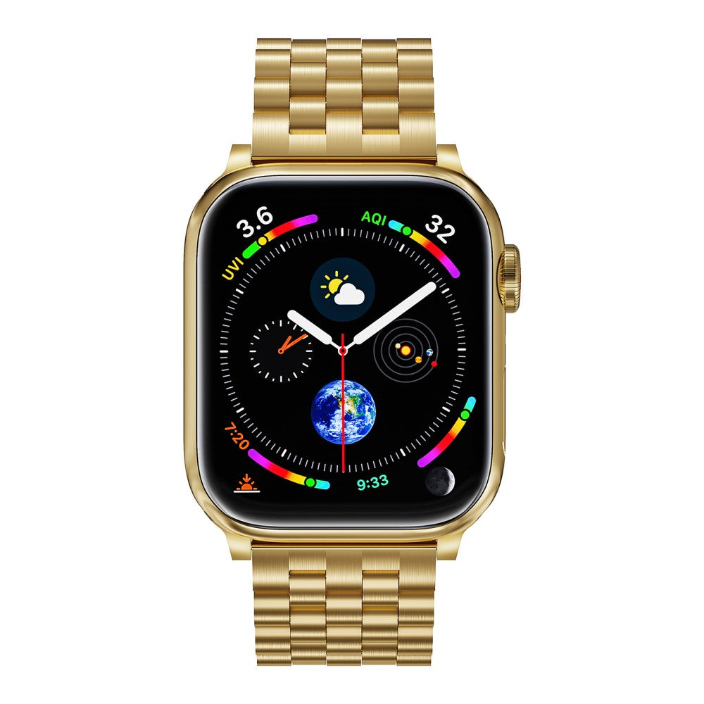 Lovely Apple Smartwatch Metal Universel Strap - Gold#serie_2