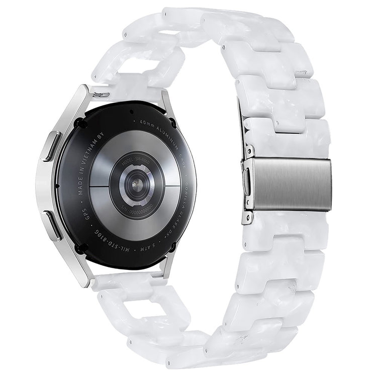 Fantastic TicWatch 2 / TicWatch E Plastic Universel Strap - White#serie_13