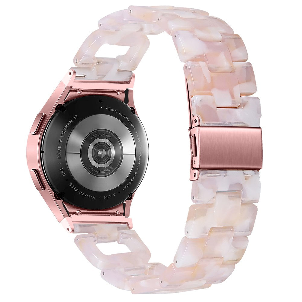 Samsung Galaxy Watch 4 Classic (42mm) / Samsung Galaxy Watch 4 Classic (46mm) Plastic Universel Strap - Pink#serie_2