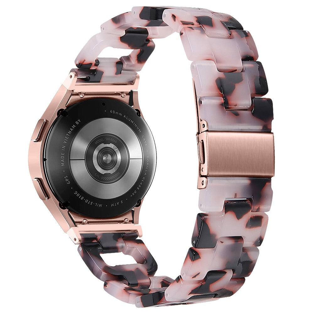 Samsung Galaxy Watch 4 Classic (42mm) / Samsung Galaxy Watch 4 Classic (46mm) Plastic Universel Strap - Pink#serie_3