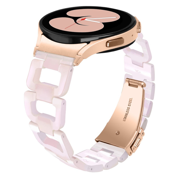 Samsung Galaxy Watch 4 Classic (42mm) / Samsung Galaxy Watch 4 Classic (46mm) Plastic Universel Strap - Pink#serie_9