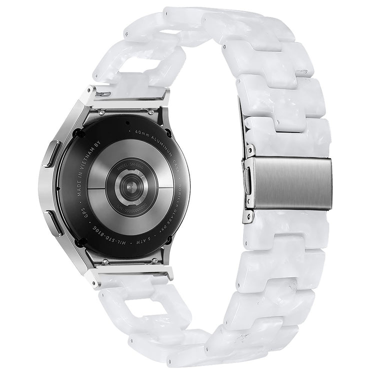 Very Elegant Samsung Smartwatch Plastic Universel Strap - White#serie_13