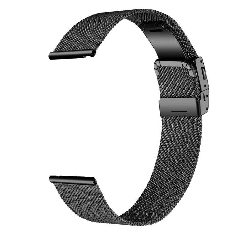 Garmin Approach S40 / Garmin Forerunner 158 Metal Universel Strap - Black#serie_3