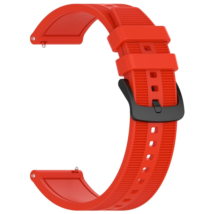 Elegant Smartwatch Silicone Universel Strap - Red#serie_3