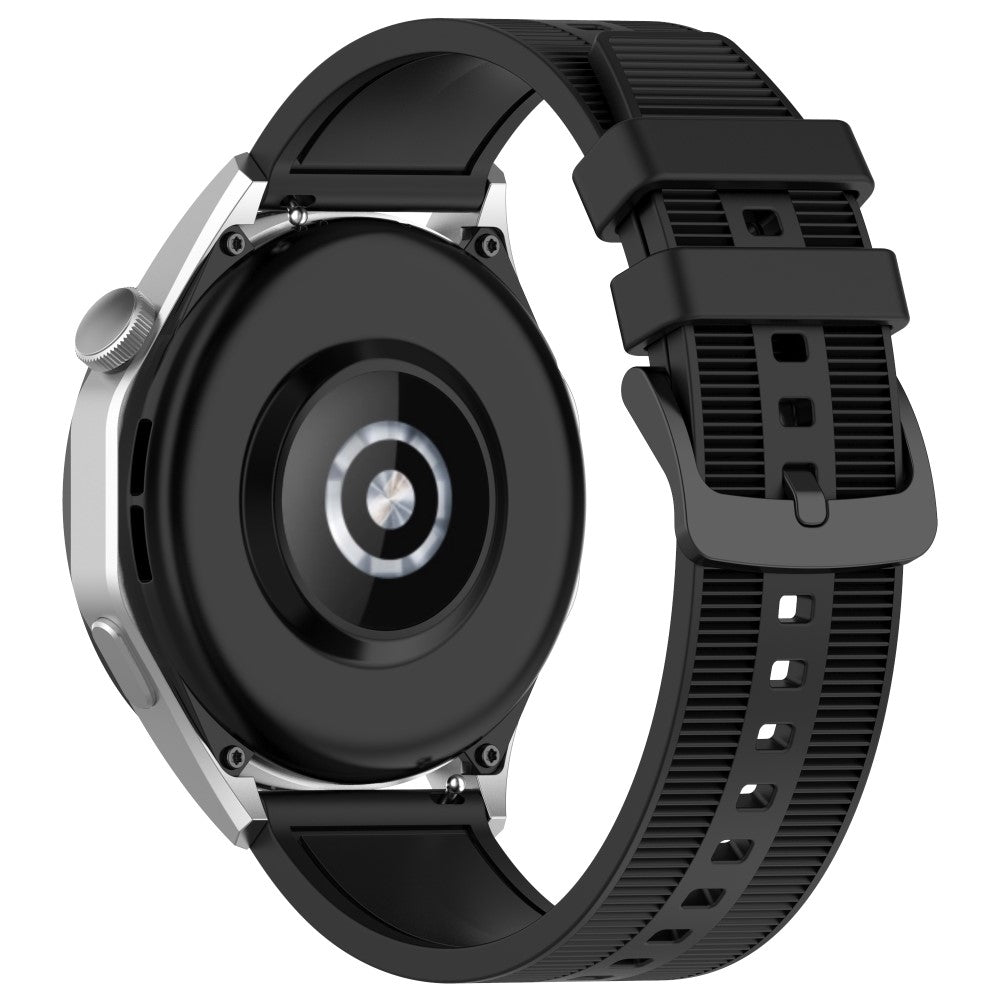 Elegant Smartwatch Silicone Universel Strap - Black#serie_7