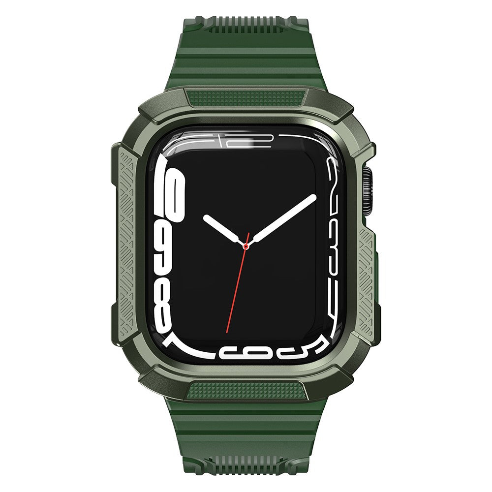 Remarkably Good Apple Smartwatch Silicone Universel Strap - Green#serie_8