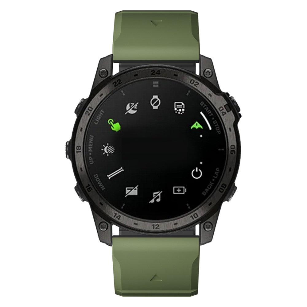 Absolutely Nice Garmin Smartwatch Silicone Universel Strap - Green#serie_6