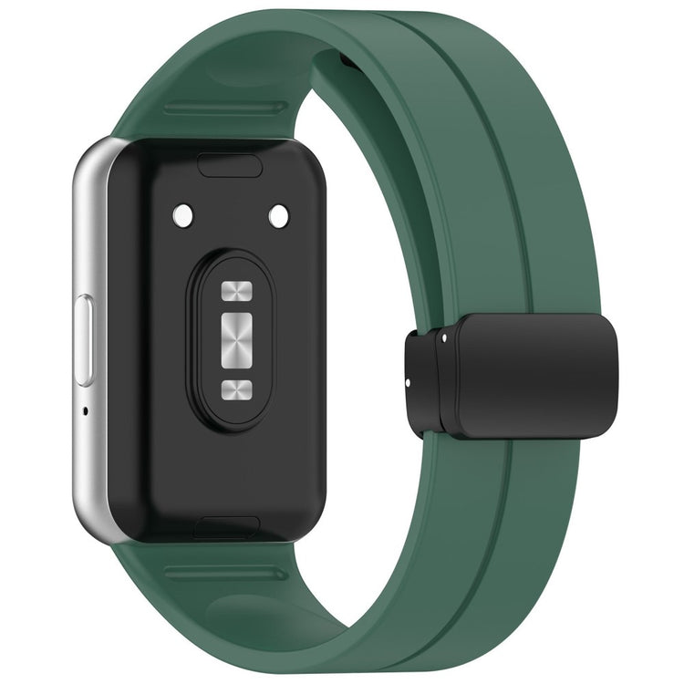 Super Agreeable Samsung Galaxy Fit 3 Silicone Strap - Green#serie_7