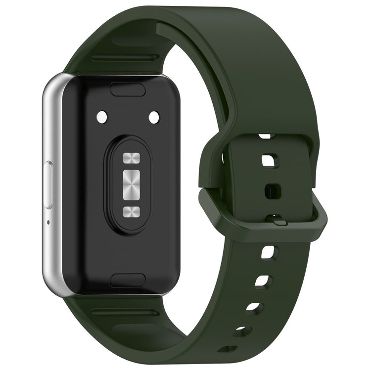 Super Pleasant Samsung Galaxy Fit 3 Silicone Strap - Green#serie_14