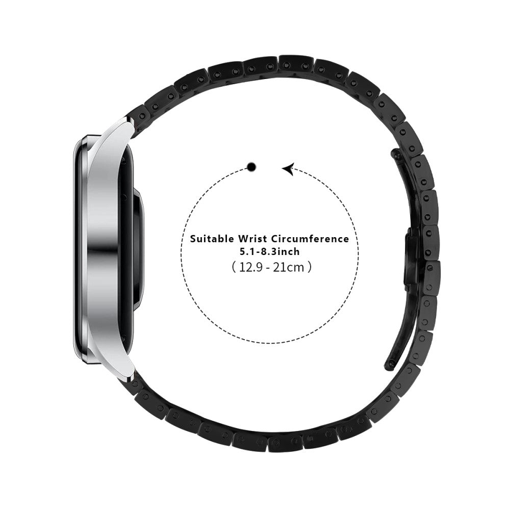 Exquisite Samsung Galaxy Watch (46mm) Metal Strap - Black#serie_1