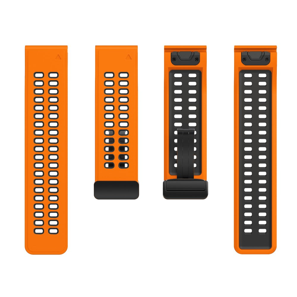 Very Nice Garmin Smartwatch Silicone Universel Strap - Orange#serie_1