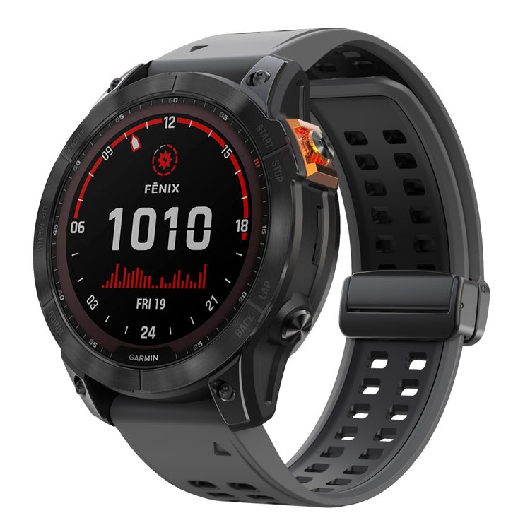 Very Nice Garmin Smartwatch Silicone Universel Strap - Black#serie_8