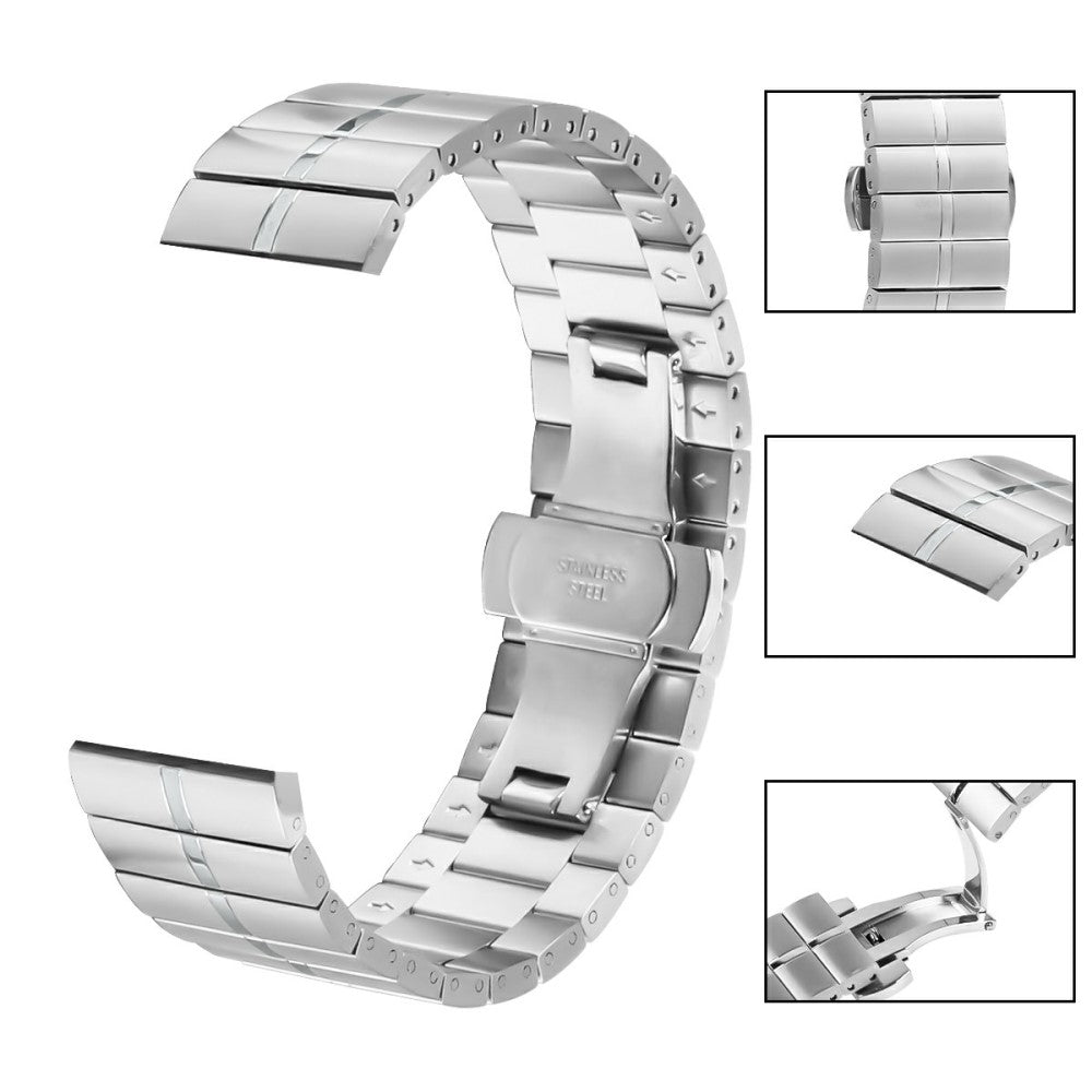 Very Stylish Honor MagicWatch 2 46mm Metal Strap - Silver#serie_013