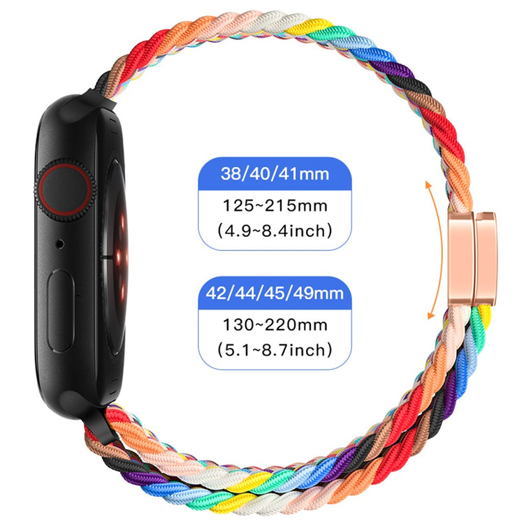 Super Fantastic Apple Smartwatch Nylon Universel Strap - Multicolor#serie_1