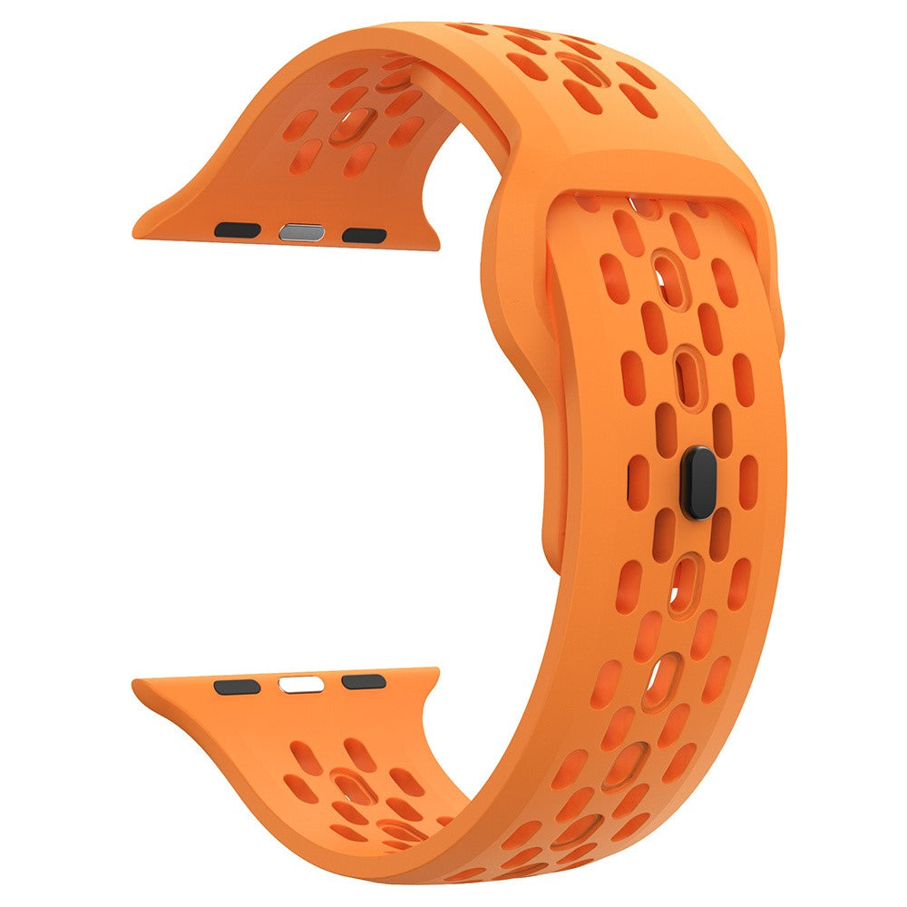 Very Elegant Apple Smartwatch Silicone Universel Strap - Orange#serie_1