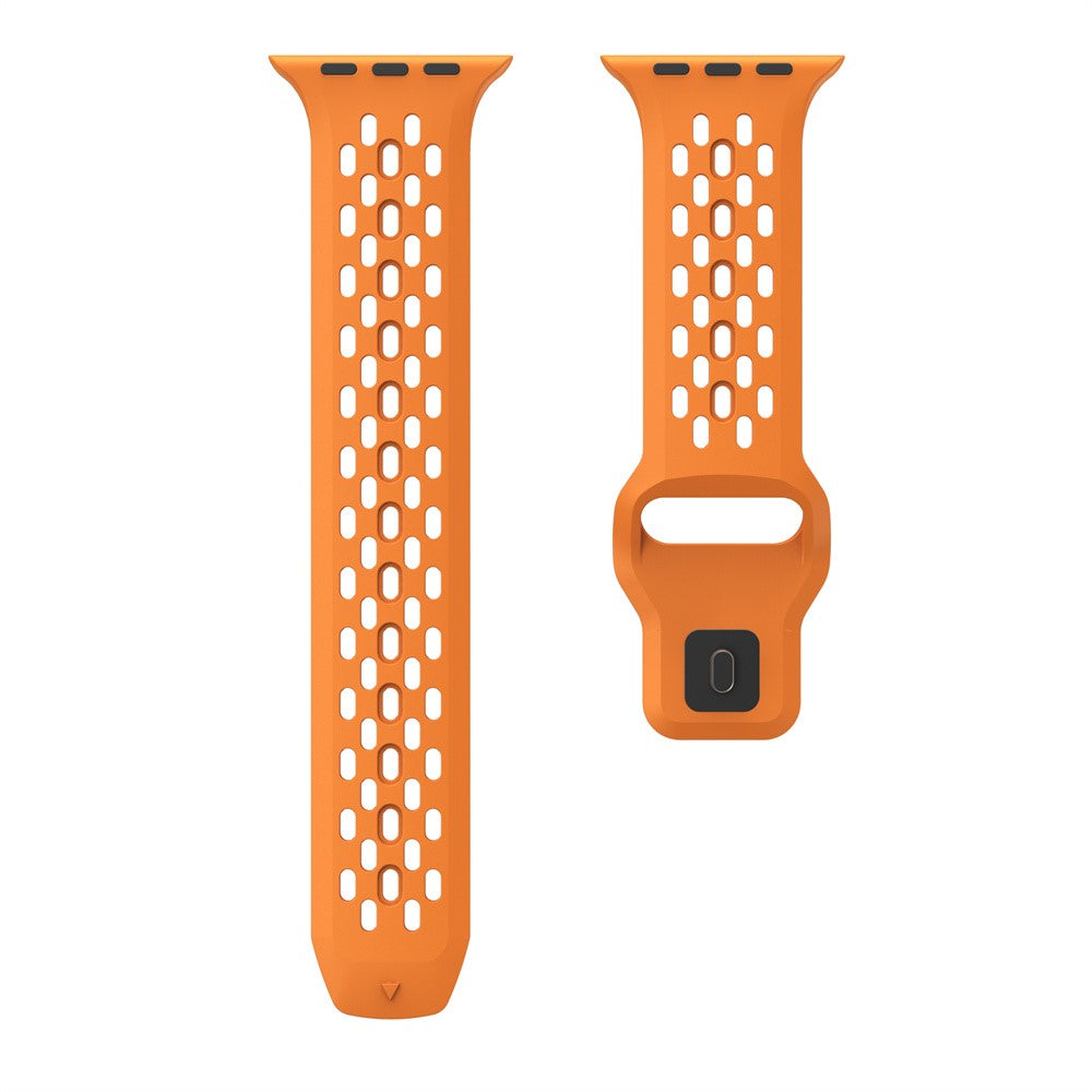 Very Elegant Apple Smartwatch Silicone Universel Strap - Orange#serie_1