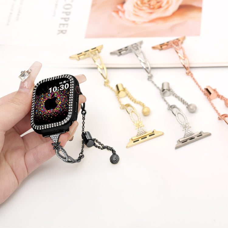 Eminent Apple Smartwatch Rhinestone Universel Strap - Black#serie_1