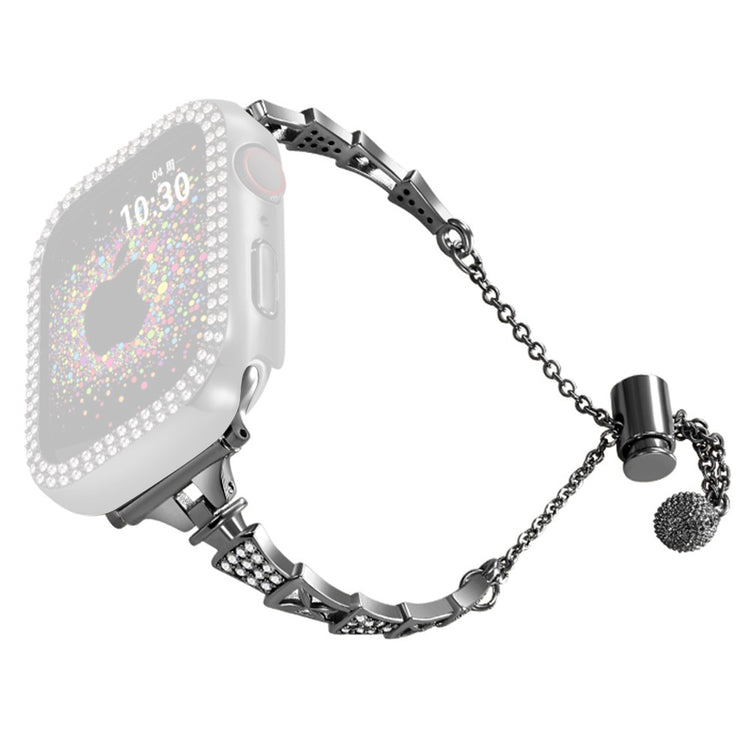 Really Cool 20mm Rhinestone Strap - Black#serie_1