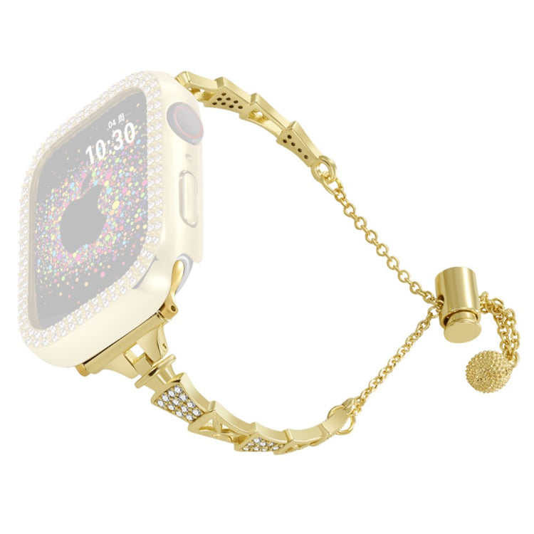 Really Cool 20mm Rhinestone Strap - Gold#serie_2