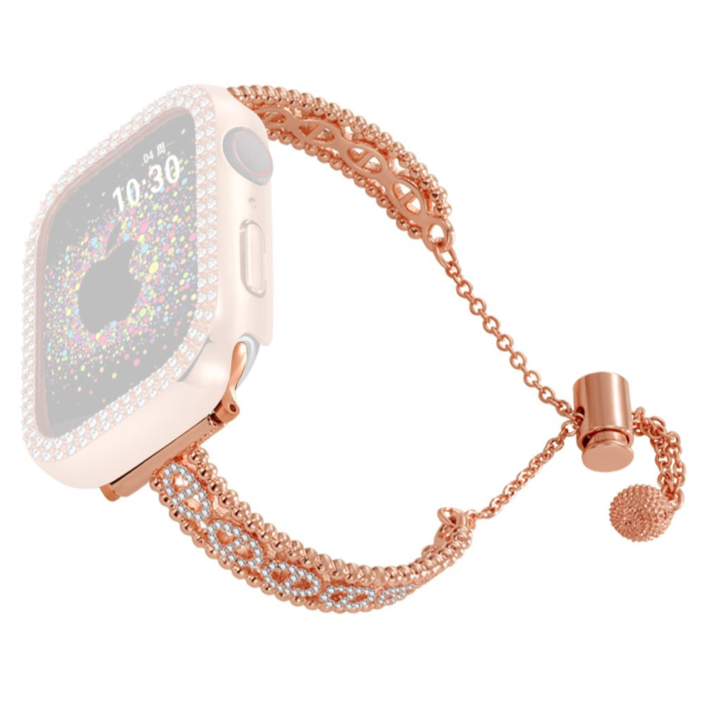 Lovely Apple Smartwatch Metal Universel Strap - Pink#serie_3