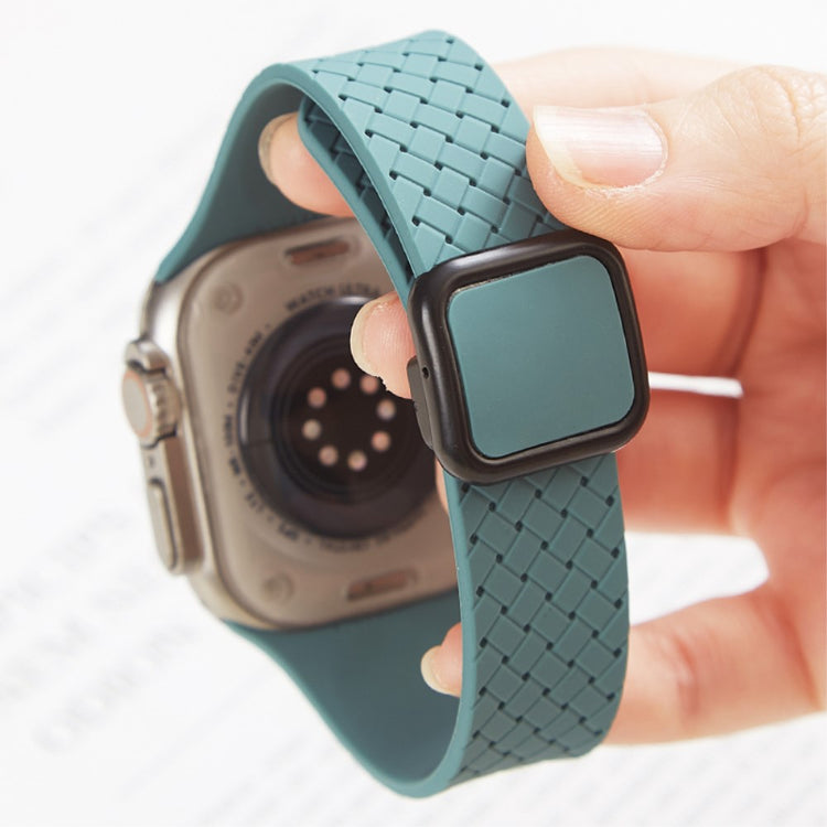 Tough Apple Smartwatch Silicone Universel Strap - Green#serie_10