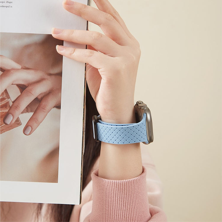 Lovely Apple Smartwatch Silicone Universel Strap - Blue#serie_13