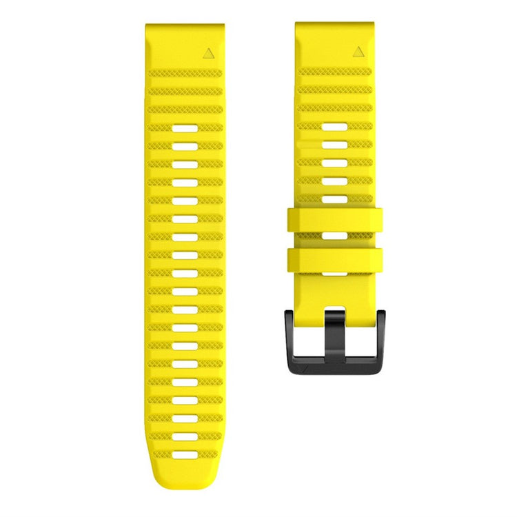 Absolutely Good Garmin Smartwatch Silicone Universel Strap - Yellow#serie_6