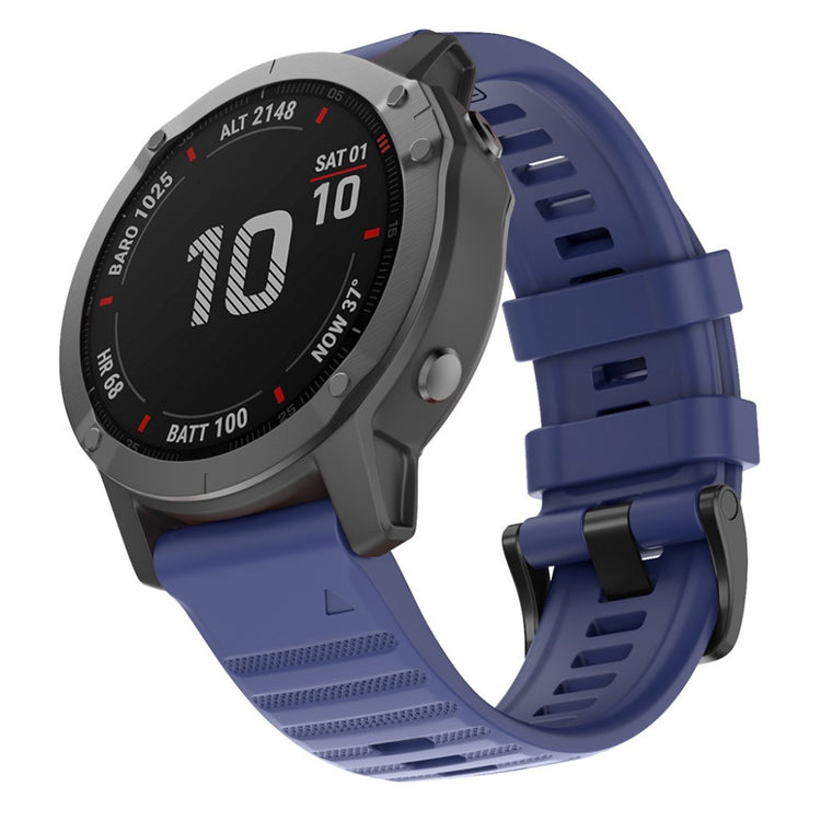 Really Beautiful Garmin Smartwatch Silicone Universel Strap - Blue#serie_13