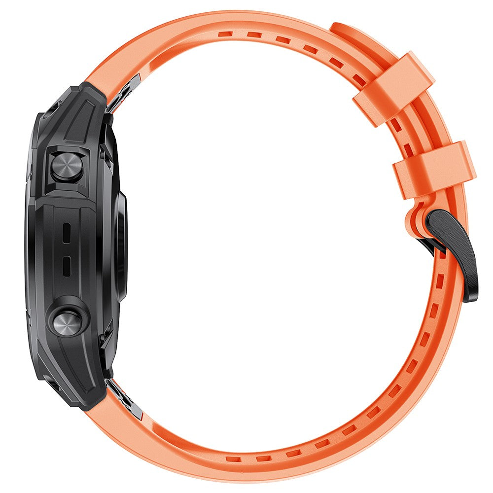 Very Cool Garmin Smartwatch Silicone Universel Strap - Orange#serie_4