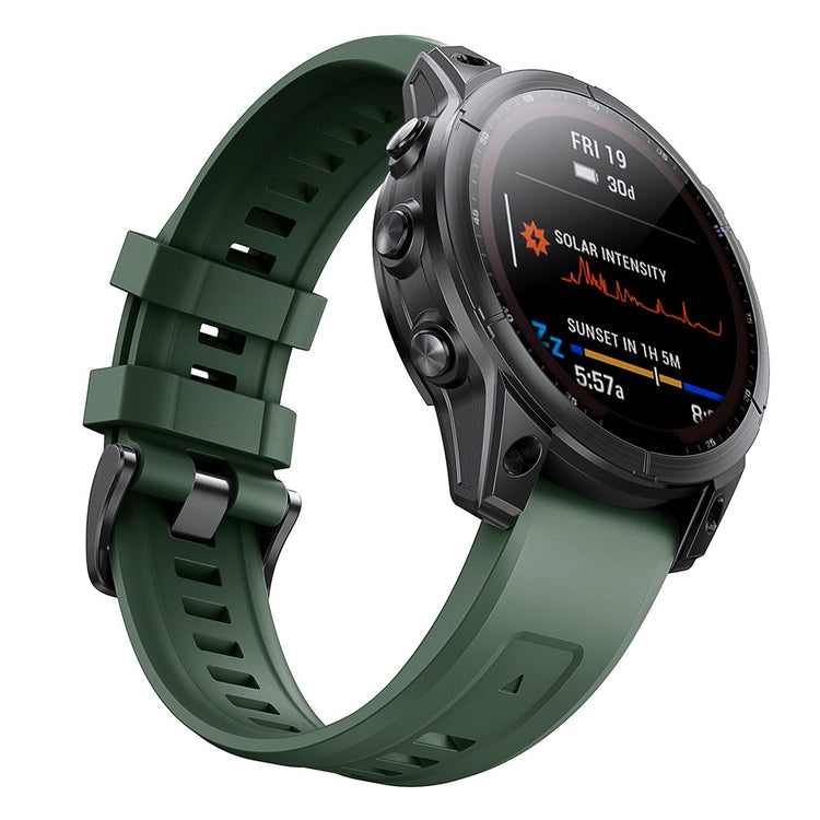 Very Cool Garmin Smartwatch Silicone Universel Strap - Green#serie_11