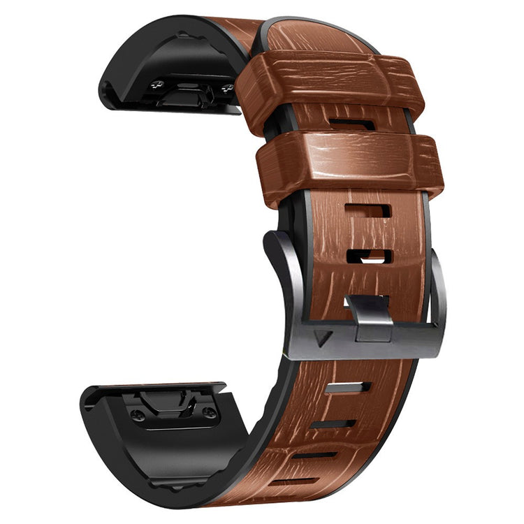 Super Cool Garmin Smartwatch Silicone Universel Strap - Brown#serie_5