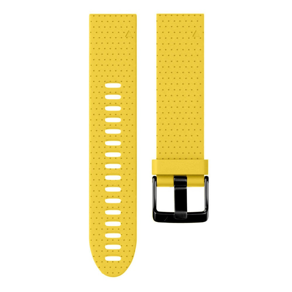 Mega Pleasant Garmin Smartwatch Silicone Universel Strap - Yellow#serie_6